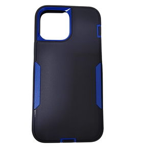 X Carcasa para IPhone 13 Pro Max reforzada color azul