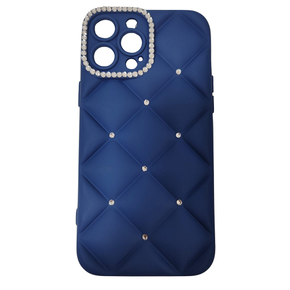 - Carcasa para IPhone 13 Pro Max con diseño femenino color azul